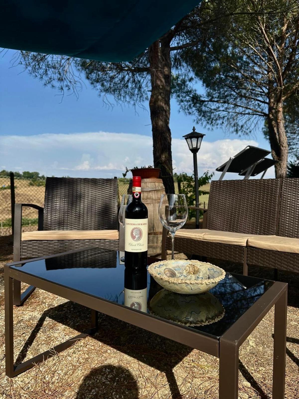 Agriturismo La Terrazza Sul Mangia Сієна Екстер'єр фото